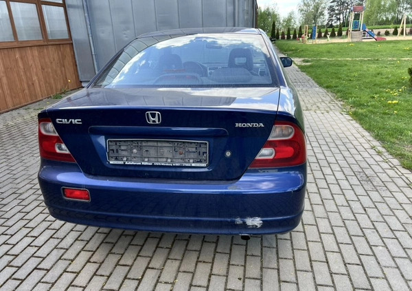 Honda Civic cena 3400 przebieg: 250000, rok produkcji 2001 z Krotoszyn małe 326